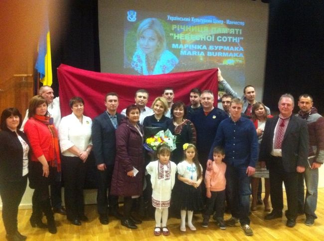 Мария Бурмака побывала в Лондоне и собрала 10 000 фунтов для украинских военных